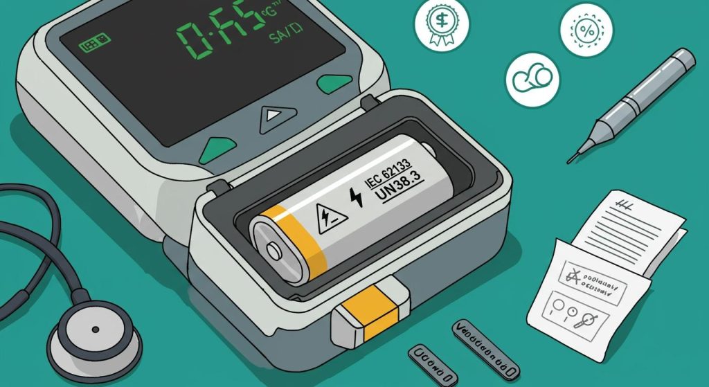 Why Medical Batteries Must Meet IEC 62133 and UN38.3 Standards