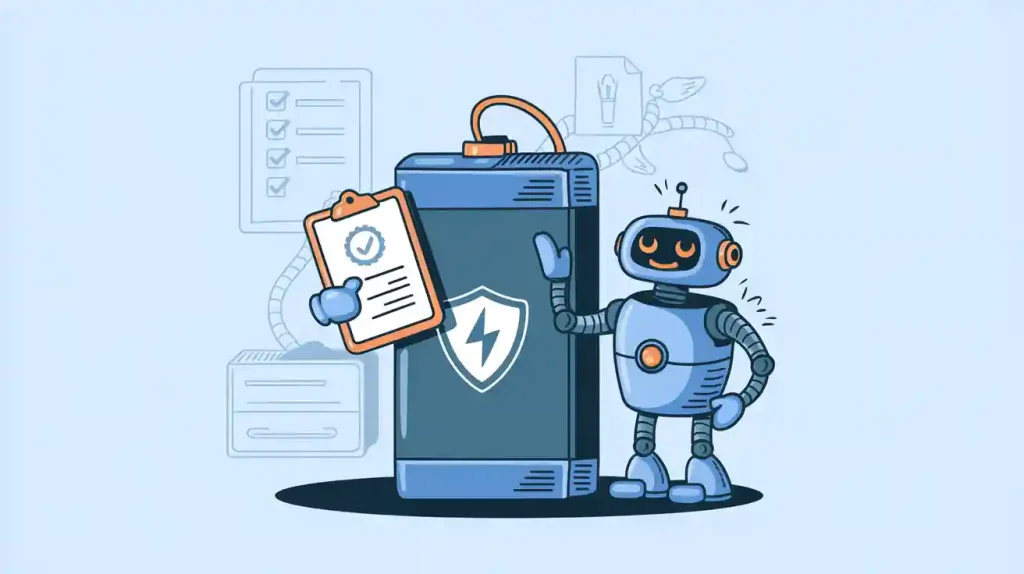 Battery Safety and Certification Standards for Medical Robots