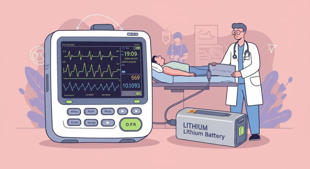 Portable Patient Monitors and the Impact of Lithium Battery Efficiency