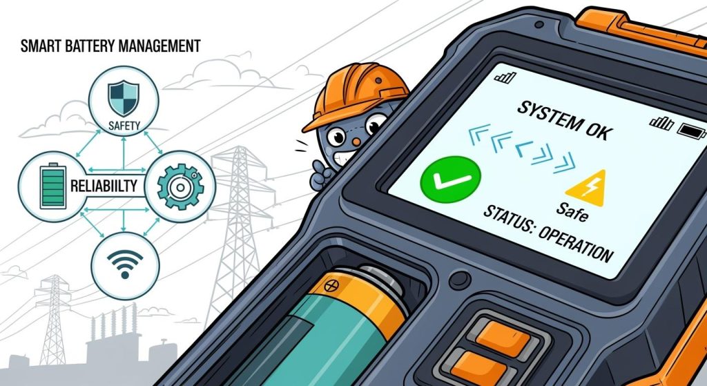How Smart BMS Improves the Safety and Reliability of Power Inspection Devices