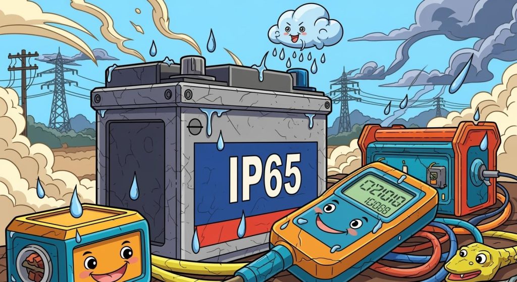 The Key Role of IP65-Protected Batteries in Outdoor Power Inspection