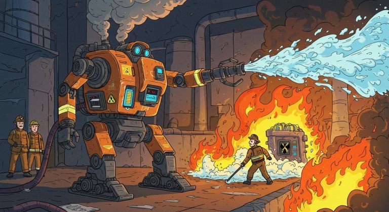 How Battery Technology Supports Mission-Critical Firefighting Robots