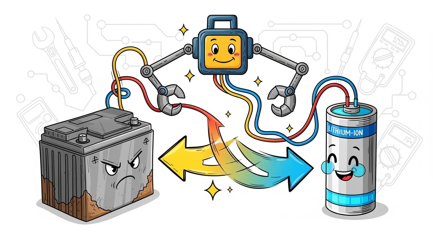 From Lead-Acid to Lithium: The Inevitable Energy Upgrade for Power Inspection Devices