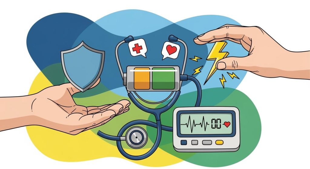 Balancing Energy Density and Safety in Medical Battery Design