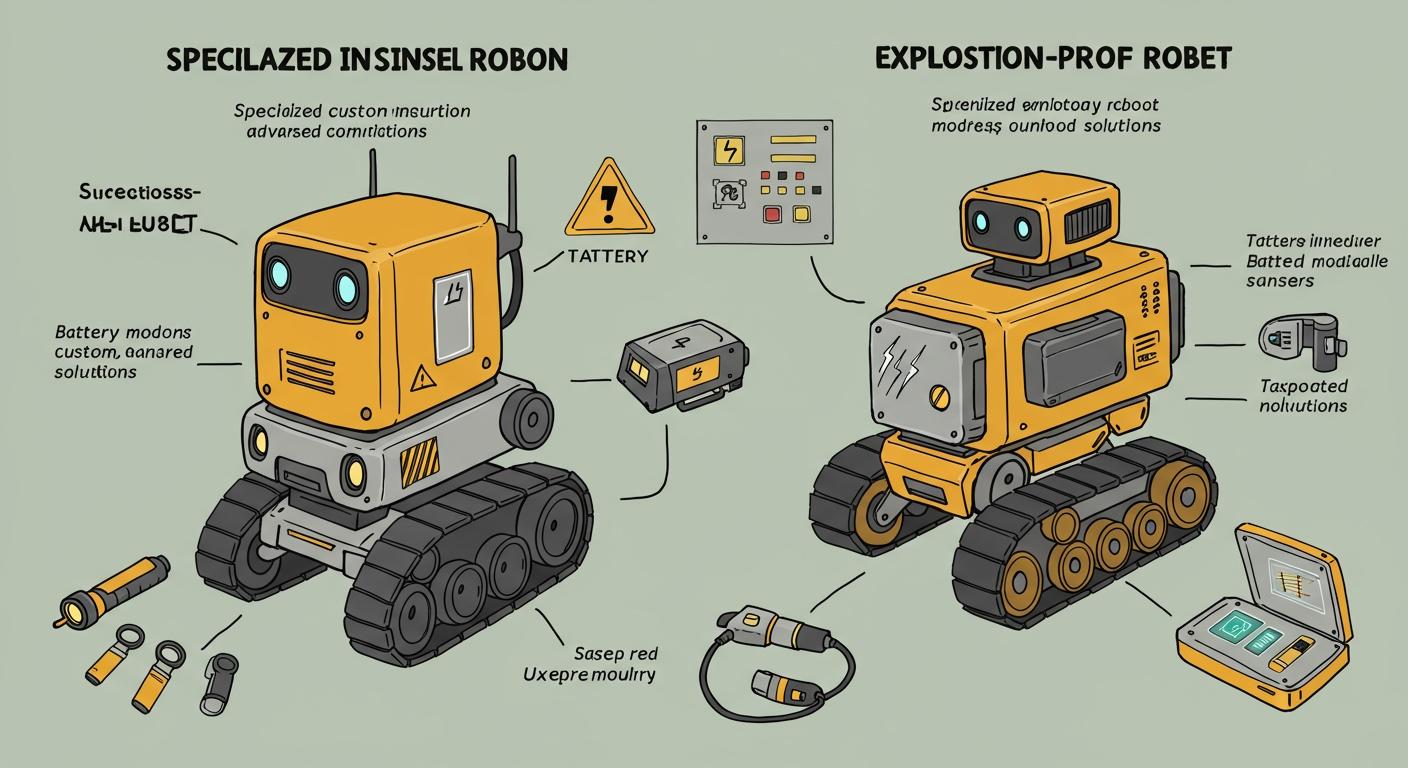 Customized Battery Requirements for Special Inspection and Explosion-Proof Robots