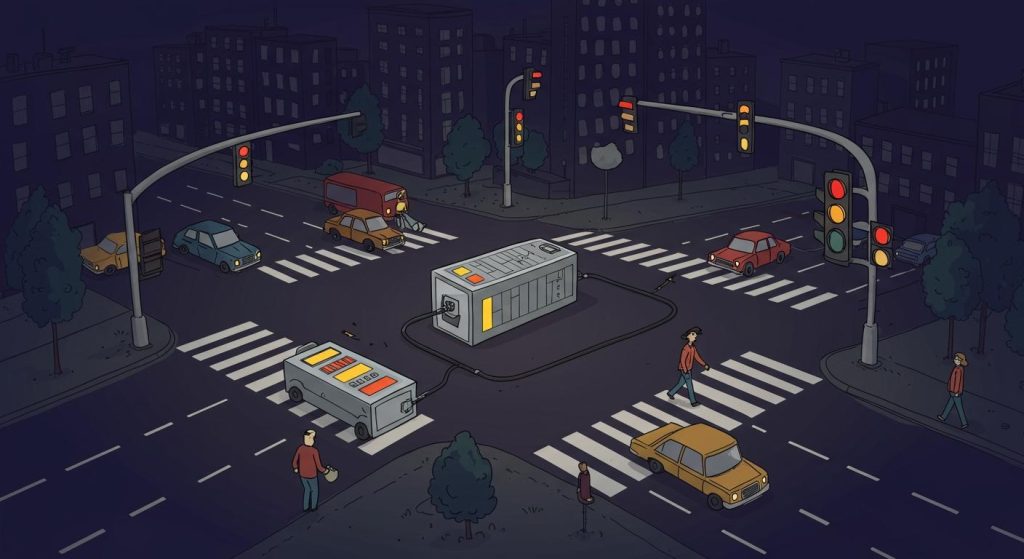 The Endurance Artifact for Traffic Signals: Lithium Battery Backup Systems Ensure Smooth Road Traffic