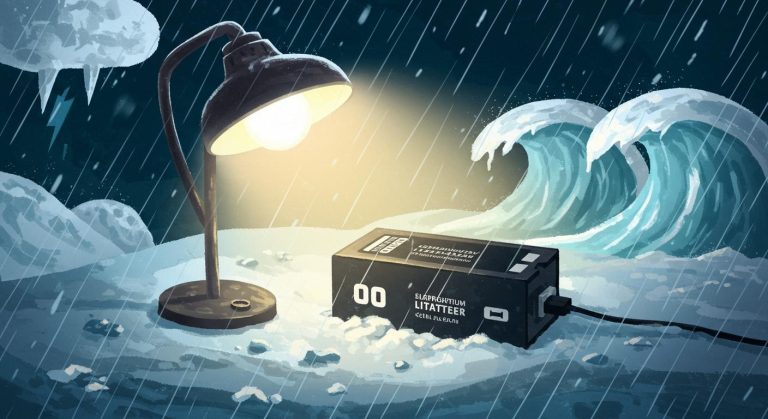How Wide-Temperature Lithium Batteries Ensure Lighting in Extreme Weather