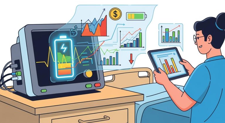 Using Battery Data Analytics to Reduce After-Sales Costs for Patient Monitors