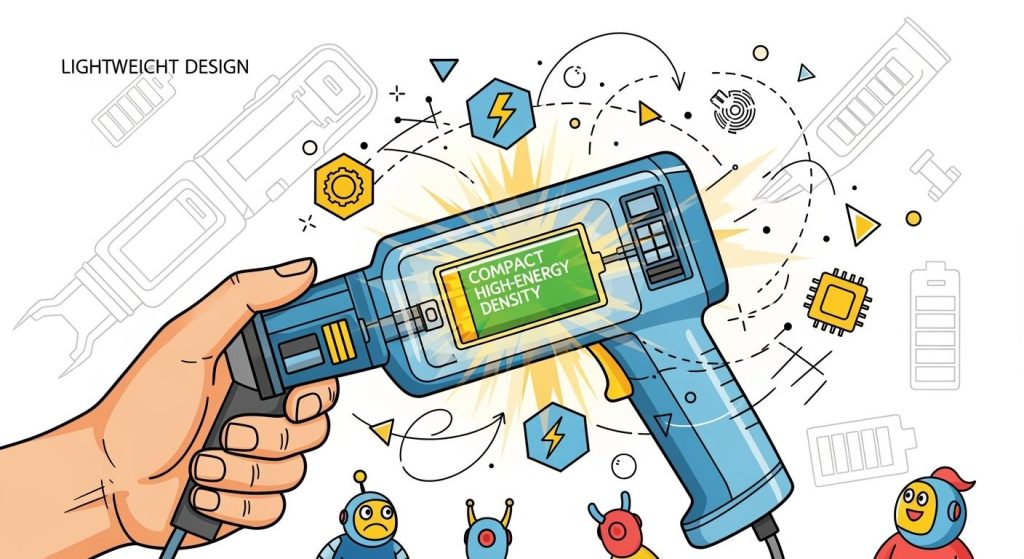 Lightweight Design Trends and the Selection of High Energy Density Cells for Inspection Devices