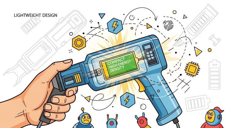 Lightweight Design Trends and the Selection of High Energy Density Cells for Inspection Devices