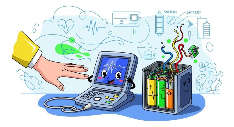 Designing Battery Packs for Handheld Ultrasound and ECG Monitors