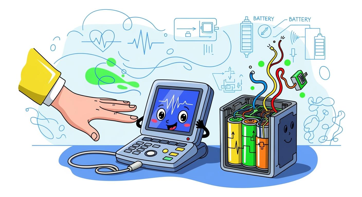 Designing Battery Packs for Handheld Ultrasound and ECG Monitors