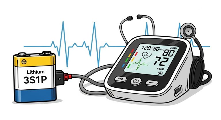 Why 3S1P Lithium Batteries Are Ideal for Vital Signs Monitoring Systems