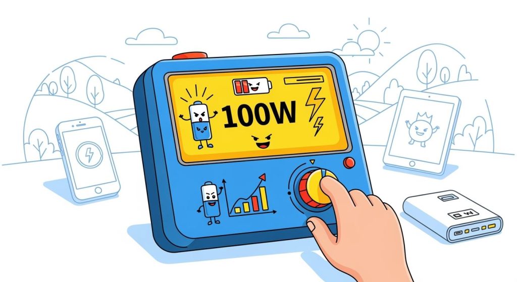 Energy Optimization for Portable Power Testing Terminals