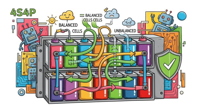 How Multi-Level Cell Balancing in a 4S4P Pack Prevents Premature Failure