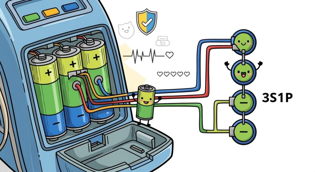 Reliability Analysis of Medical Infusion Pump Batteries: Why 3S1P Is the Mainstream Configuration?