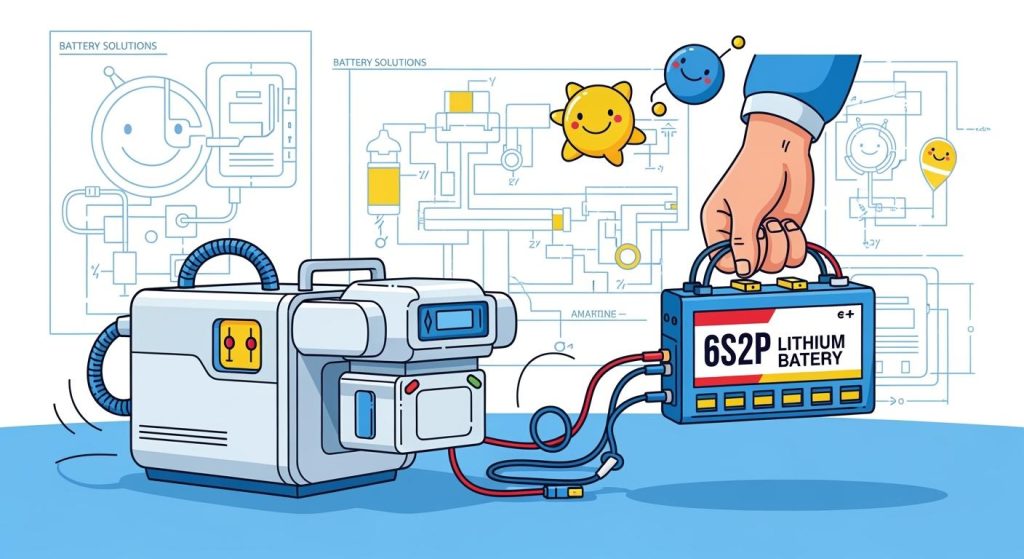 6S2P Lithium Battery Solutions for Portable X-Ray Systems