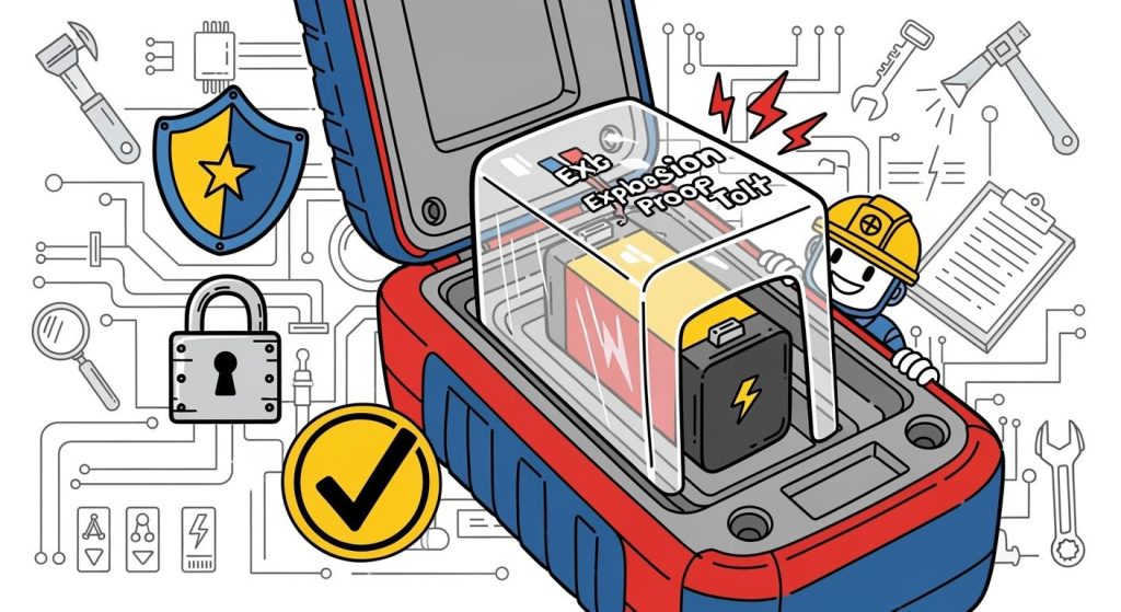Explosion-Proof and Protection Design: The New Safety Standards for Power Inspection Device Batteries