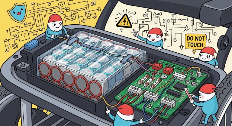 Key BMS Safety Design Points for High-Series (10S–13S) Wheelchair Battery Packs