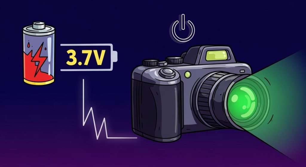 Understanding Voltage Sag: Why Your 3.7V Camera Shuts Down During Night Vision