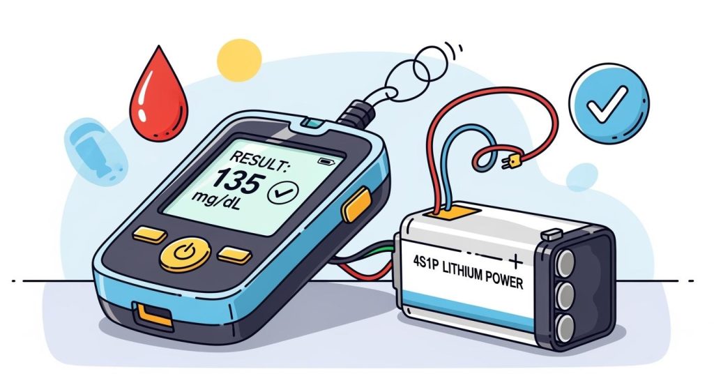 4S1P Lithium Battery Solution for Portable Blood Analyzers: Impact of Stable Power on Test Accuracy