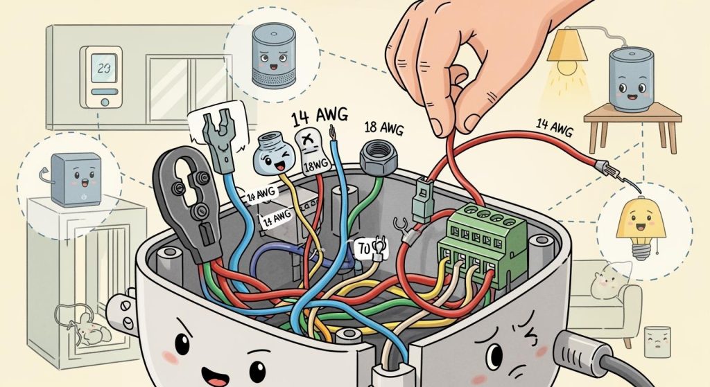 Beyond the Cells: Why Connector Selection and Wire Gauge Matter for Smart Home Devices