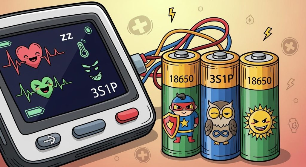 An In-Depth Lookat Long-Life Lithium Solutions (e.g.18650 3S1P)for Medical Monitors
