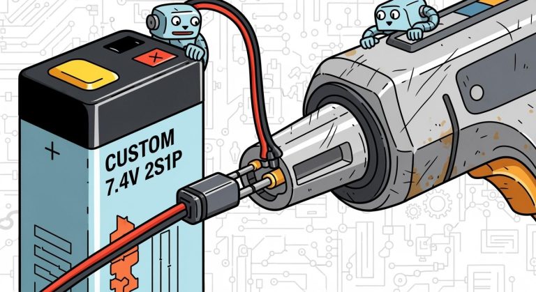 Custom 7.4V 2S1P Replacement Batteries: Enhancing the Lifecycle of Legacy Inspection Tools