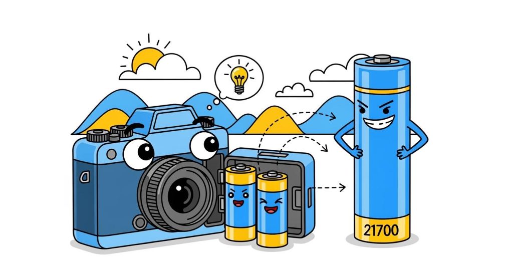 The 21700 Revolution: Is it Time to Upgrade Your 1S2P 18650 Camera Battery?