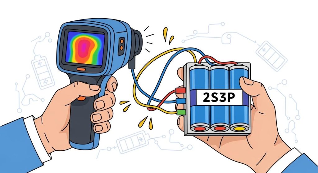 Why 2S3P Battery Packs Are Ideal for Handheld Thermal Cameras