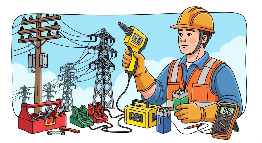 Power Solutions for Utility Inspection Equipment: Batteries for Electrical and Grid Maintenance Tools
