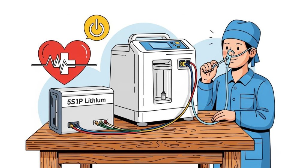 A Guide to Setting Up 5S1P Backup Lithium Batteries for Medical Oxygen Concentrators