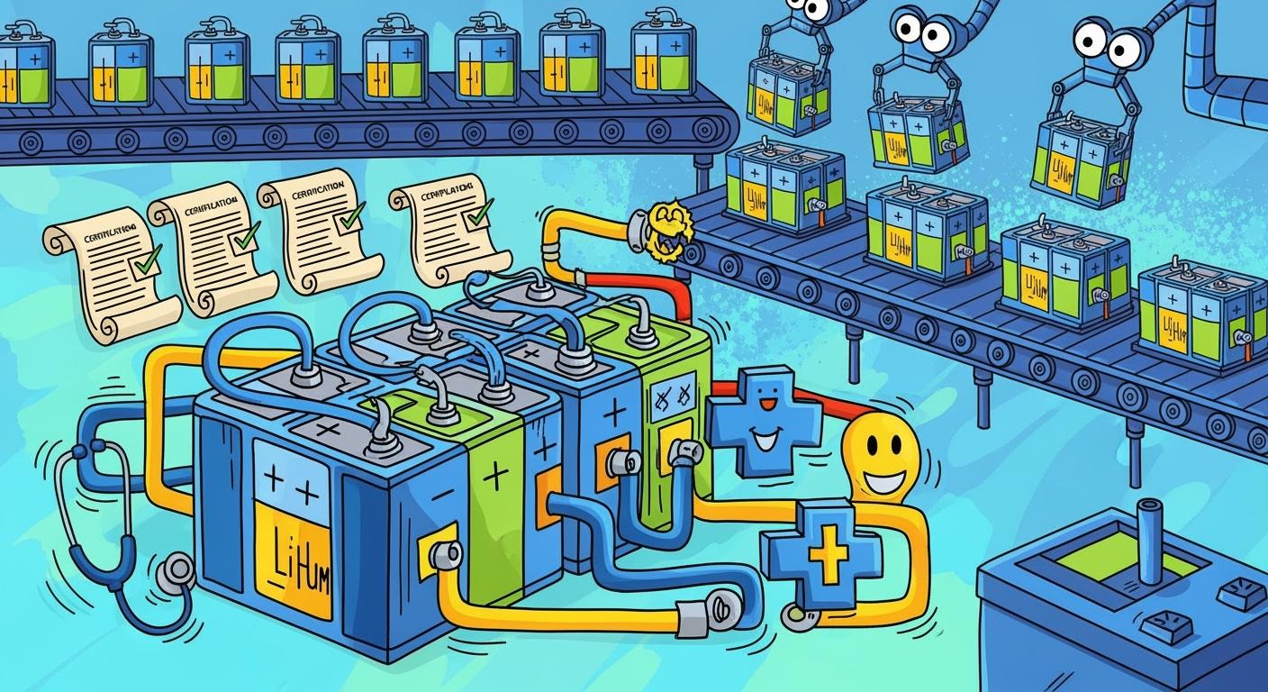 How Series-Parallel Design Impacts Certification and Mass Production in Custom Medical Lithium Battery Projects