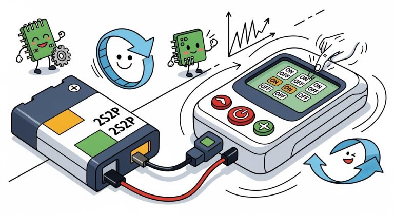 2S2P Lithium Battery System for POCT Devices: Cycle Life Optimization Under Frequent Start-Stop Conditions