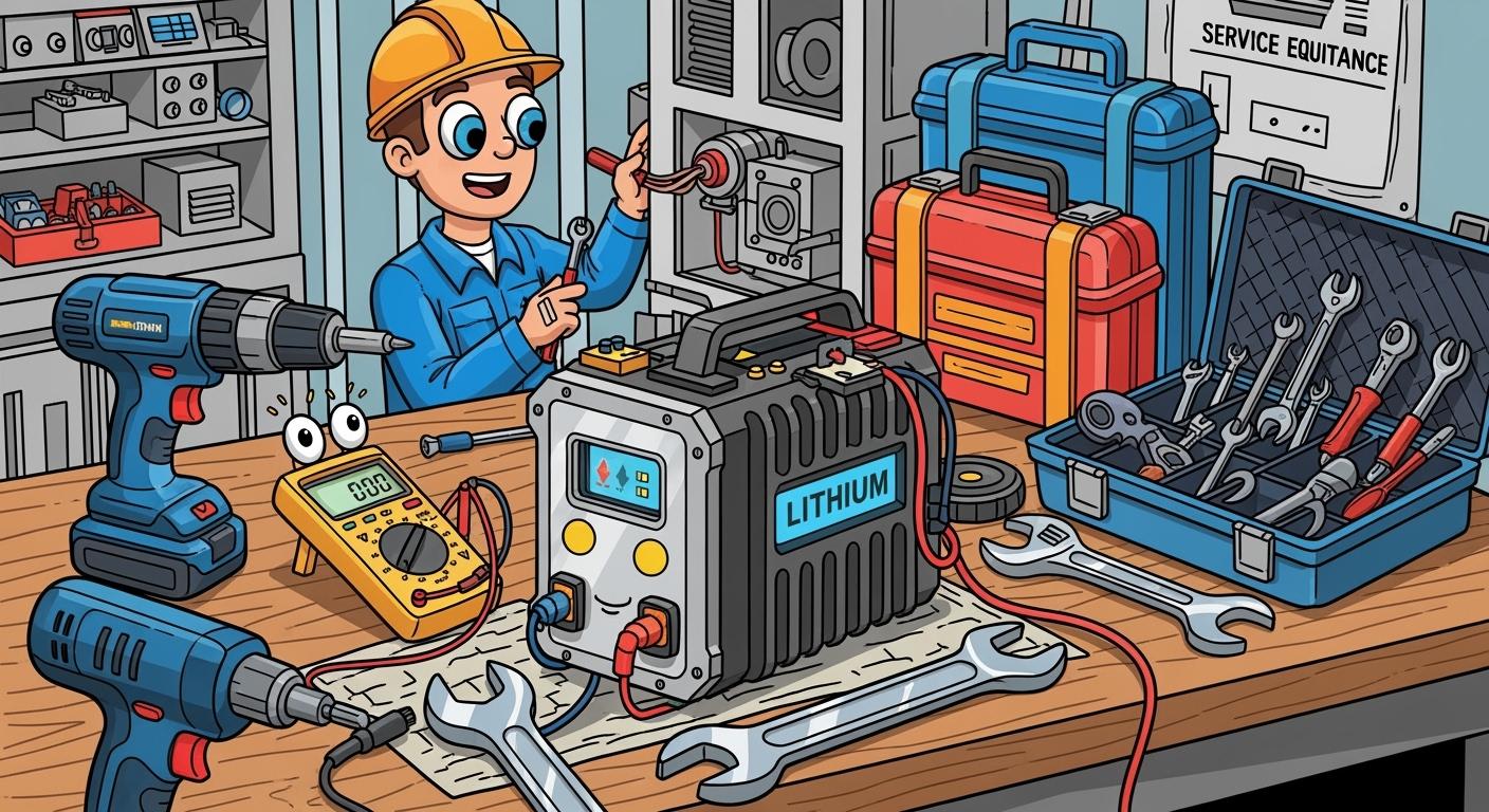Portable Lithium Battery Packs for Industrial Tools and Service Equipment: Design Considerations for Professional Applications