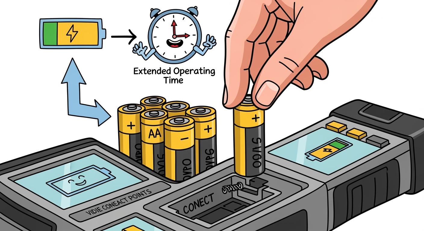 How to Extend the Operating Time of Inspection Devices Through Battery System Optimization