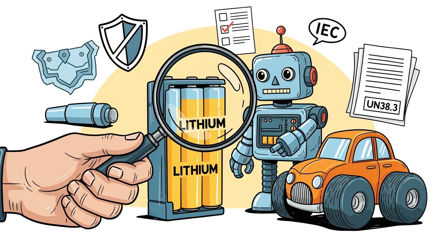 EU and US Toy Battery Regulations Explained: IEC, UN38.3, and Safety Requirements for Lithium Battery Packs