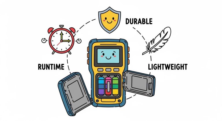 Battery Pack Design for Handheld Inspection Devices: Balancing Runtime, Weight, and Durability