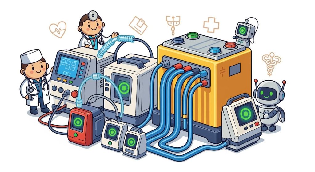 Reliable Battery Packs for Medical Equipment: Powering Ventilators, Oxygen Concentrators, and Portable Healthcare Devices