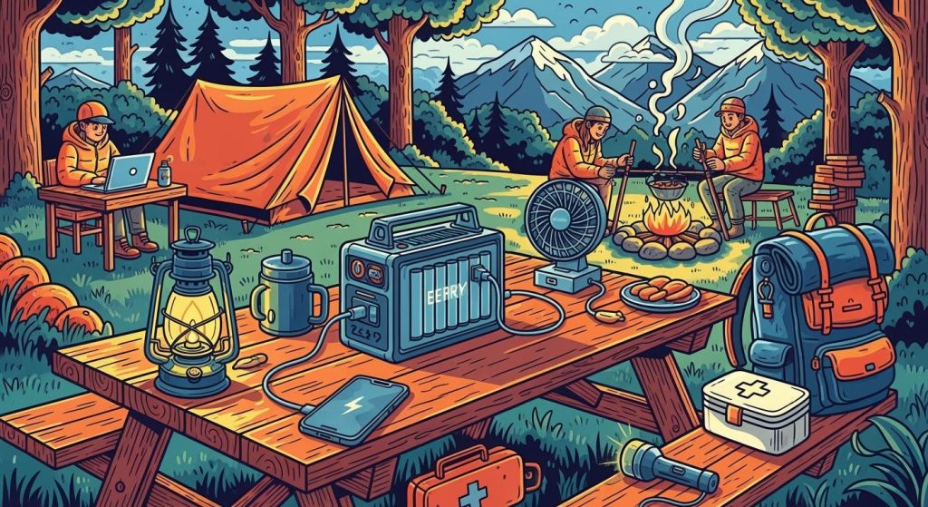 Portable Outdoor Energy Storage Battery Solutions: Reliable Power for Camping, Field Work, and Emergency Use