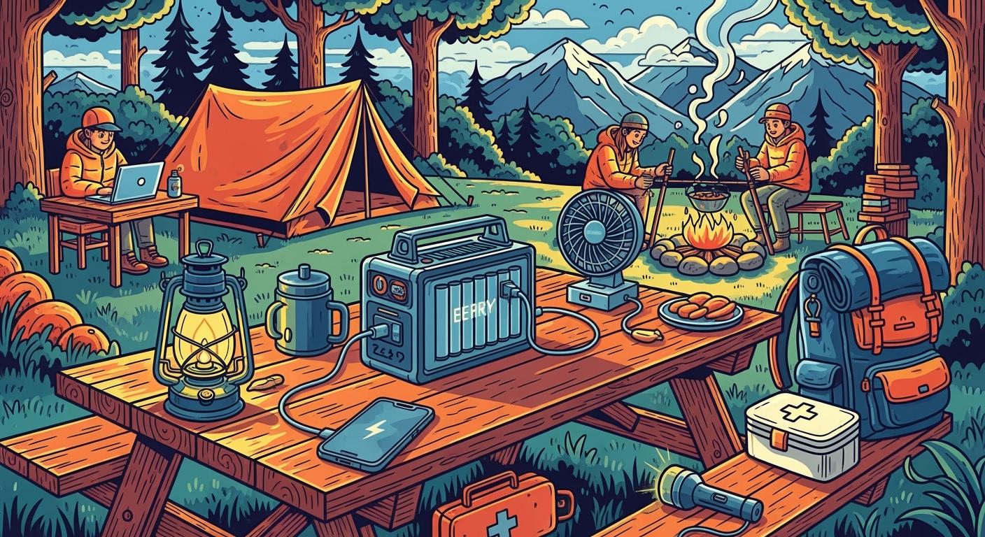 Portable Outdoor Energy Storage Battery Solutions: Reliable Power for Camping, Field Work, and Emergency Use