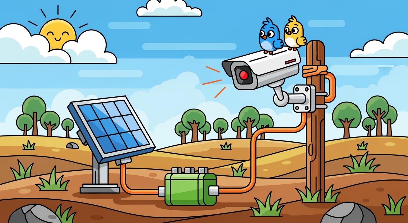 All-in-One Solar Battery Solutions for Remote Security Devices: Design Considerations for Outdoor Applications