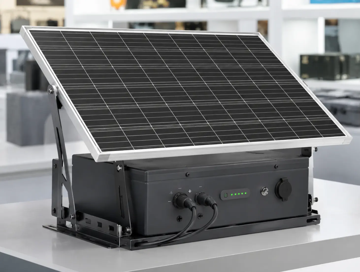 Integrated solar cell