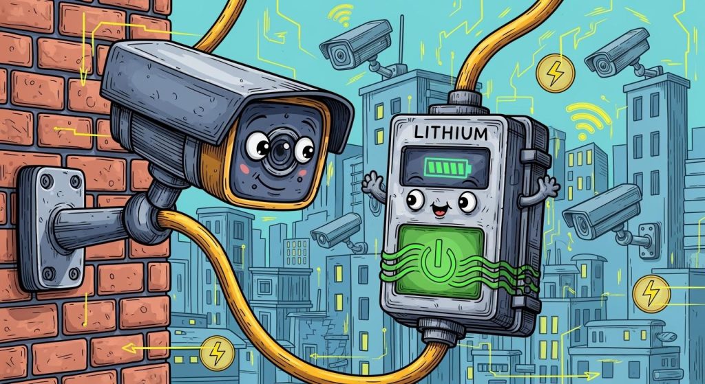 How to Improve Backup Power Reliability in CCTV and Security Camera Systems with Lithium Battery Technology