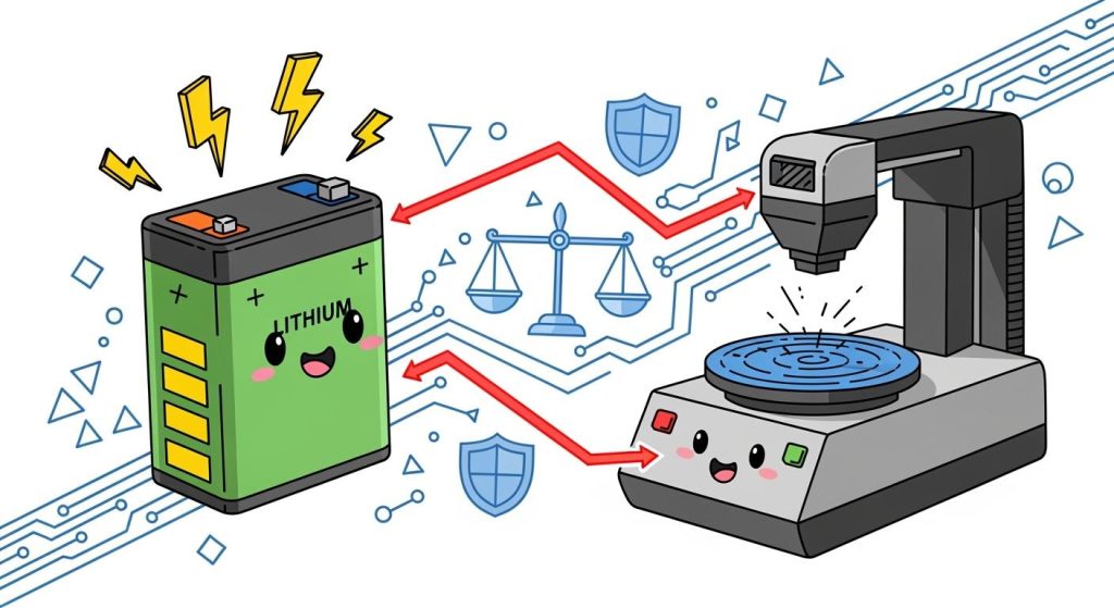 Lithium Battery Requirements for 3D Scanning Equipment: Optimizing Power Density and Operational Stability