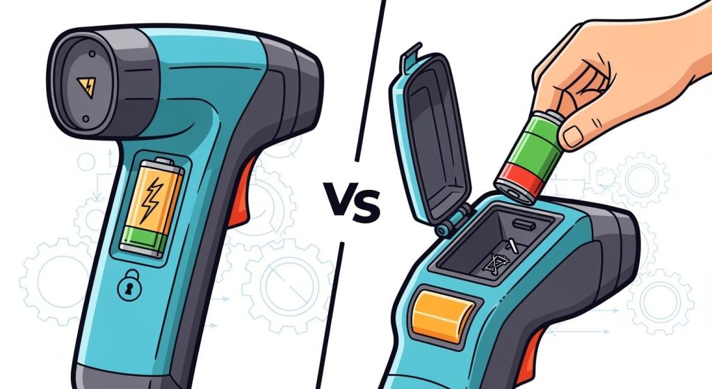Built-in vs. Replaceable Battery Solutions for Inspection Devices