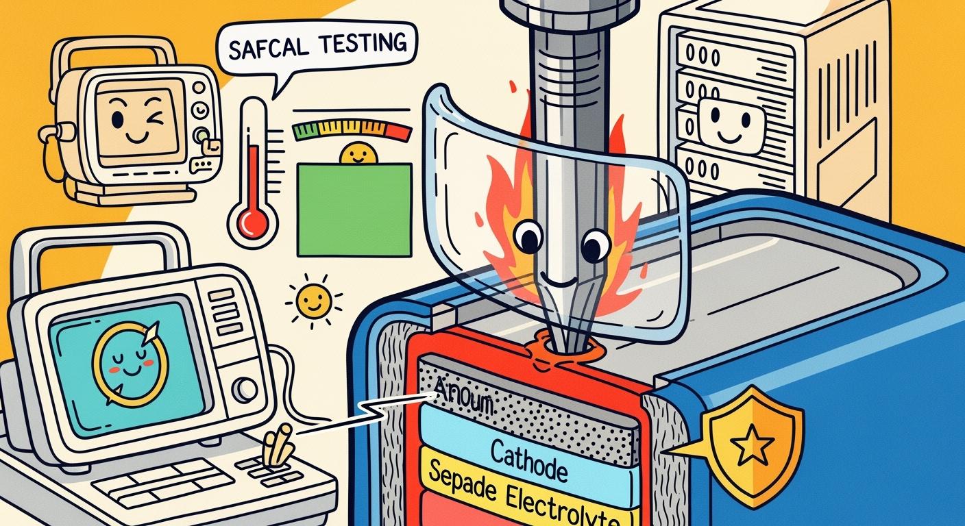 How Nail Penetration Tested Lithium Cells Help Reduce Thermal Risks in Critical Electronic Equipment