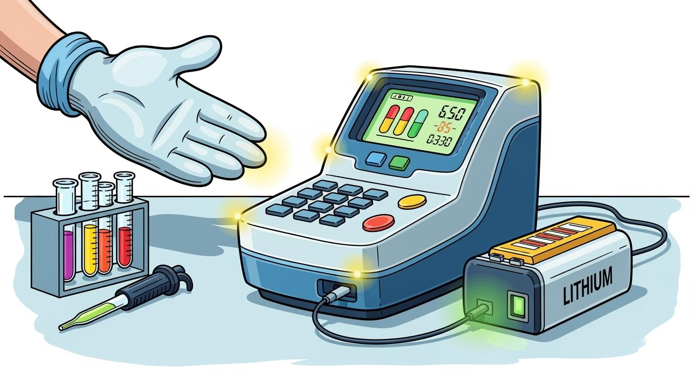 Maximizing Efficiency with Lithium Battery Solution for Portable Biochemistry Analyzers