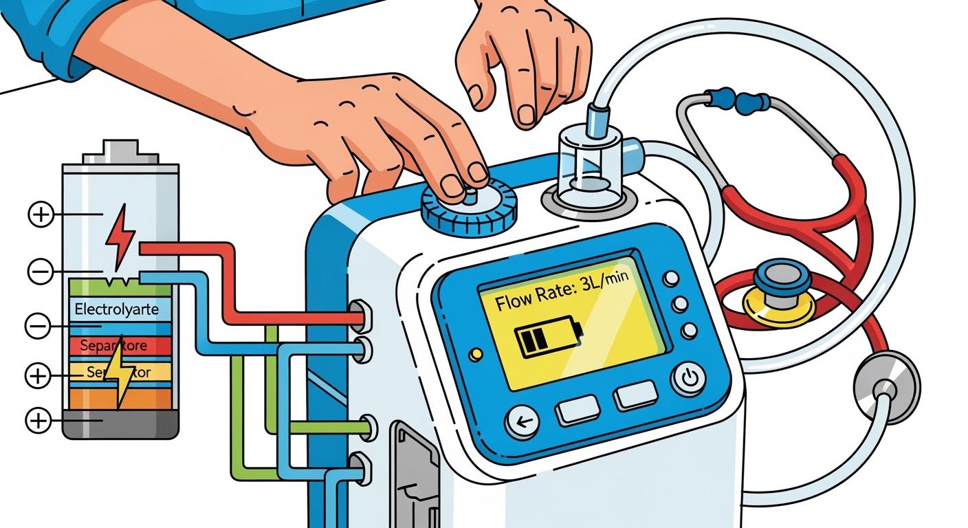 Battery Design for Medical Oxygen Concentrators