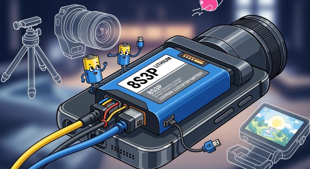 8S3P Lithium Battery Applications in Mobile Imaging Equipment